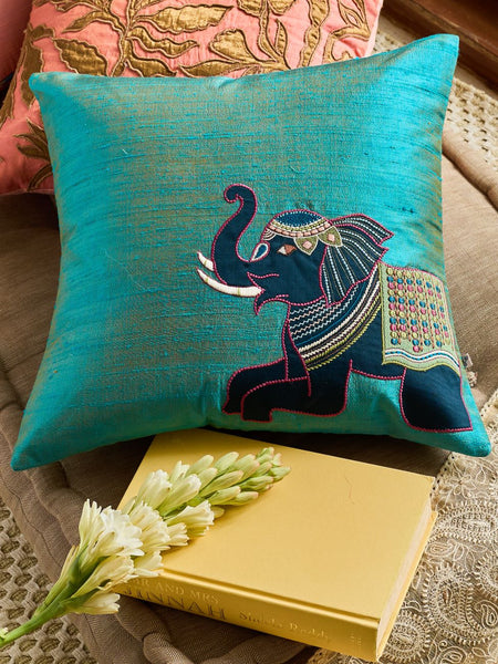 Neelgaj Cushion Cover