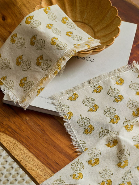 Marigold Napkins Set (Set of 4)