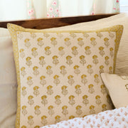 Mustard Bloom Cushion