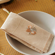 A Golden Bee napkin