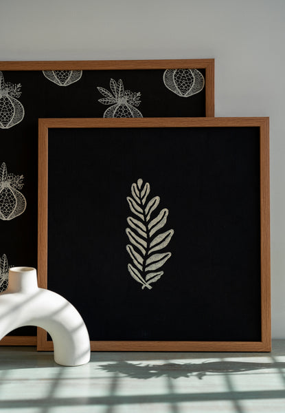 The Monochrome Leaf Artwork