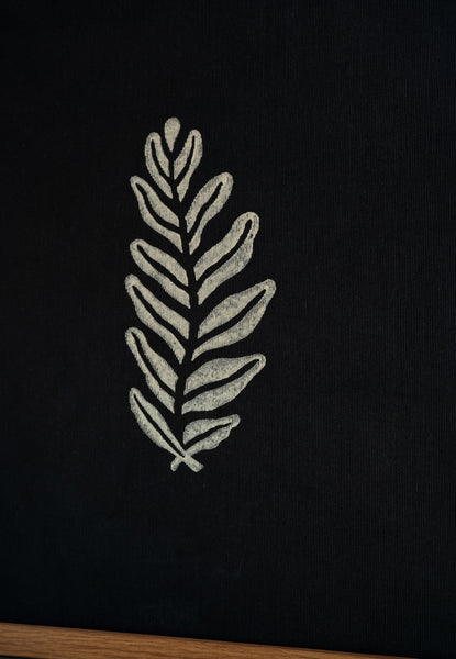 The Monochrome Leaf Artwork