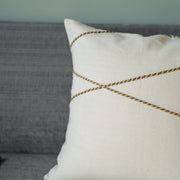 The Olive Knotted Cushion