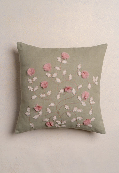 A Run of Roses Cushion Cover