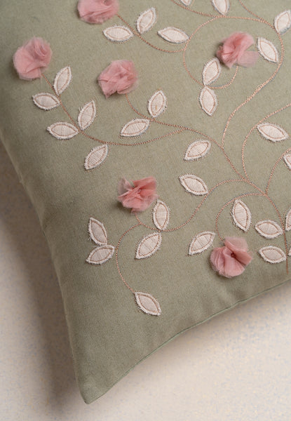 A Run of Roses Cushion Cover