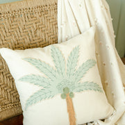 The Calm Palm Cushion