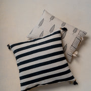 Bold & Beautful in Charcoal cushion