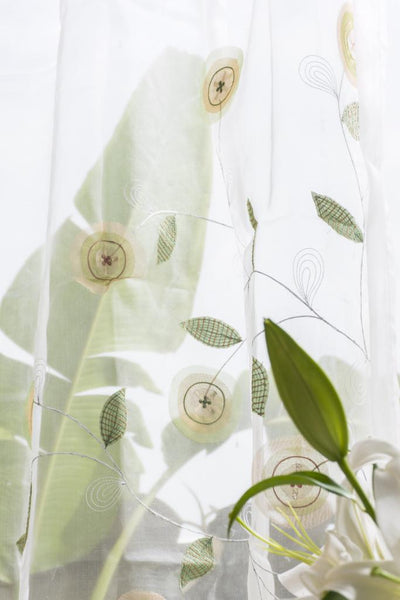 Button Bloom Sheer
