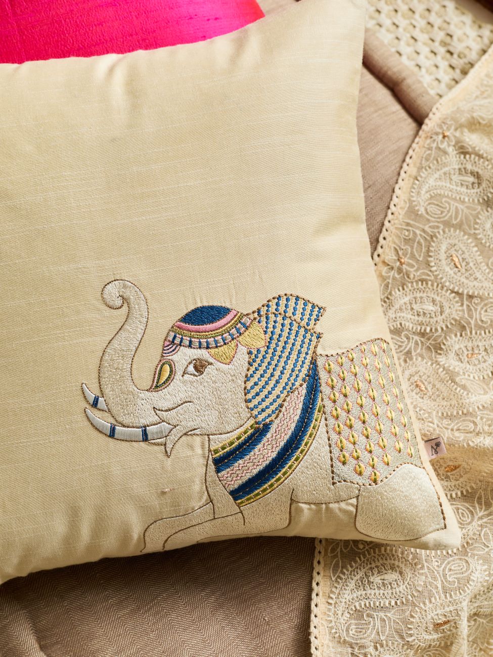 Gajraj Cushion Cover