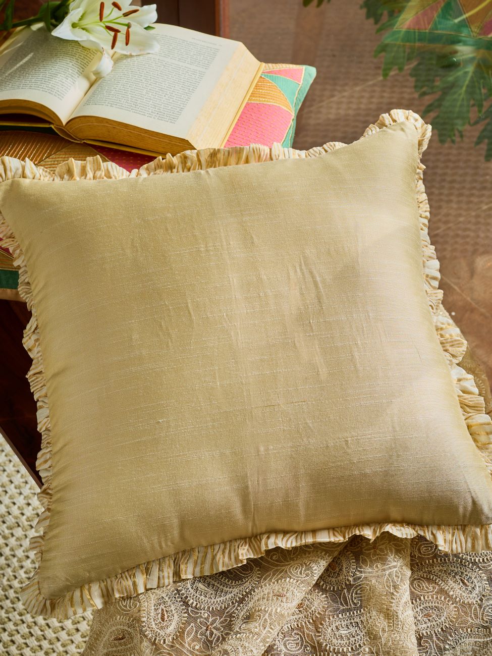 Lehriya Cushion Cover