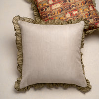 Pichwai Silk Cushion
