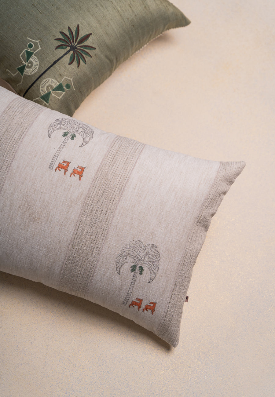 Woodland Linen Cushion