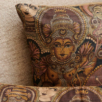 Mythic Motif Silk Cushion