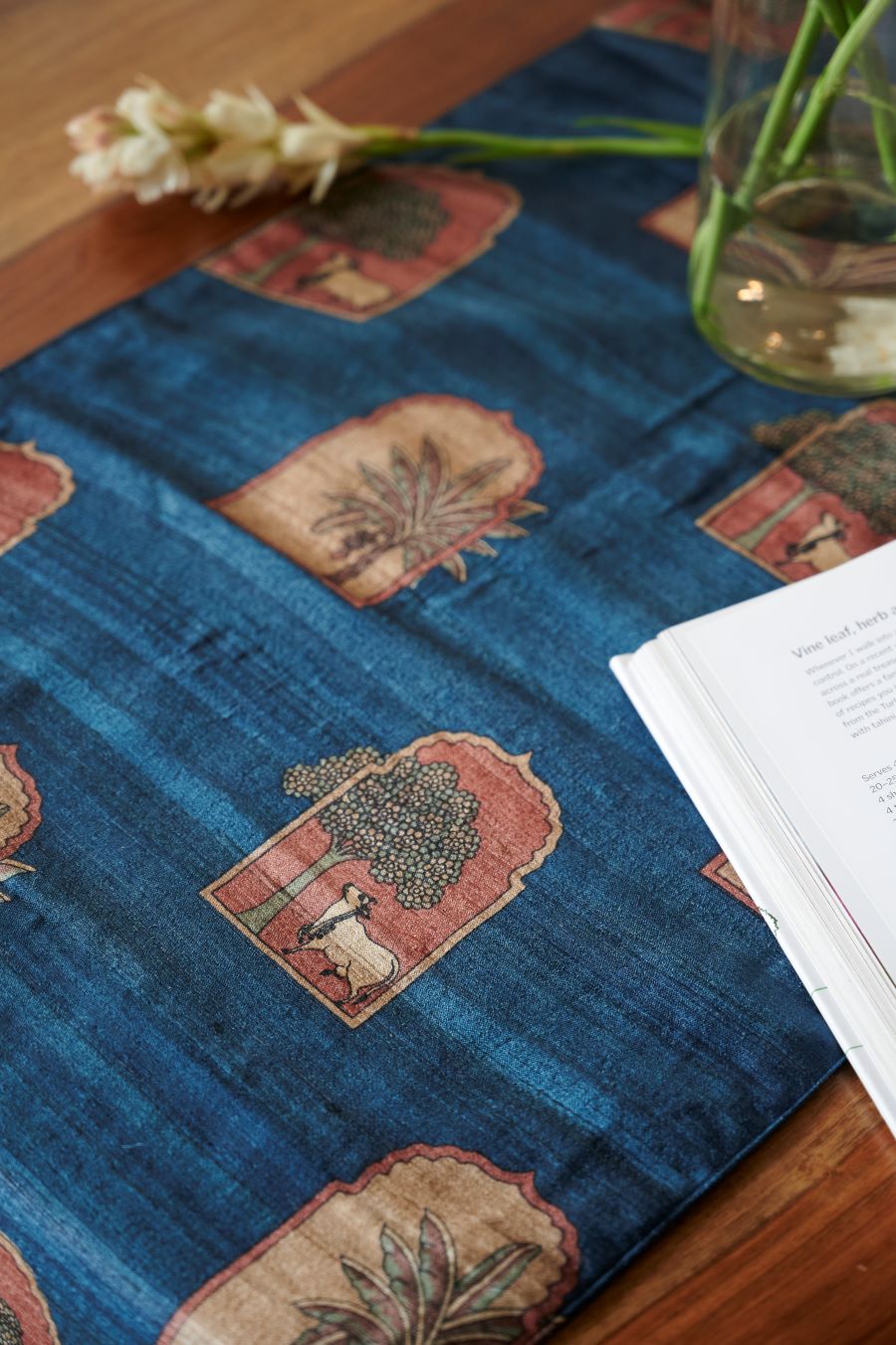 Majestic Indigo Table Runner