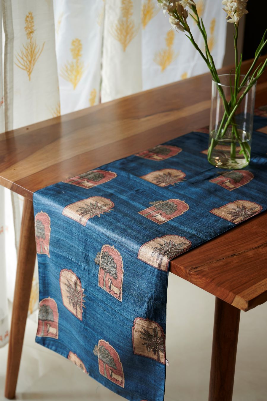 Majestic Indigo Table Runner