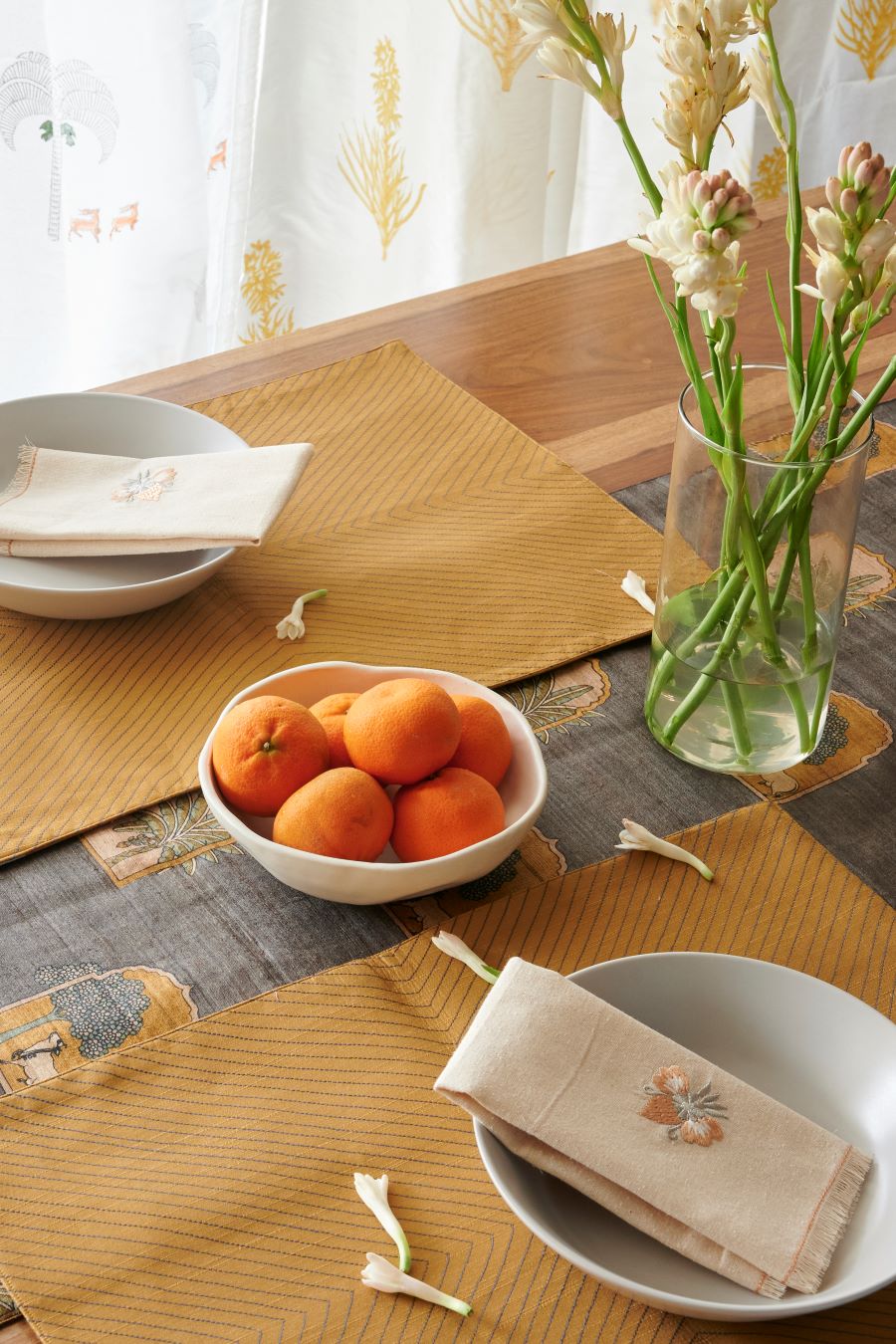 The Amber Glow Table Mats