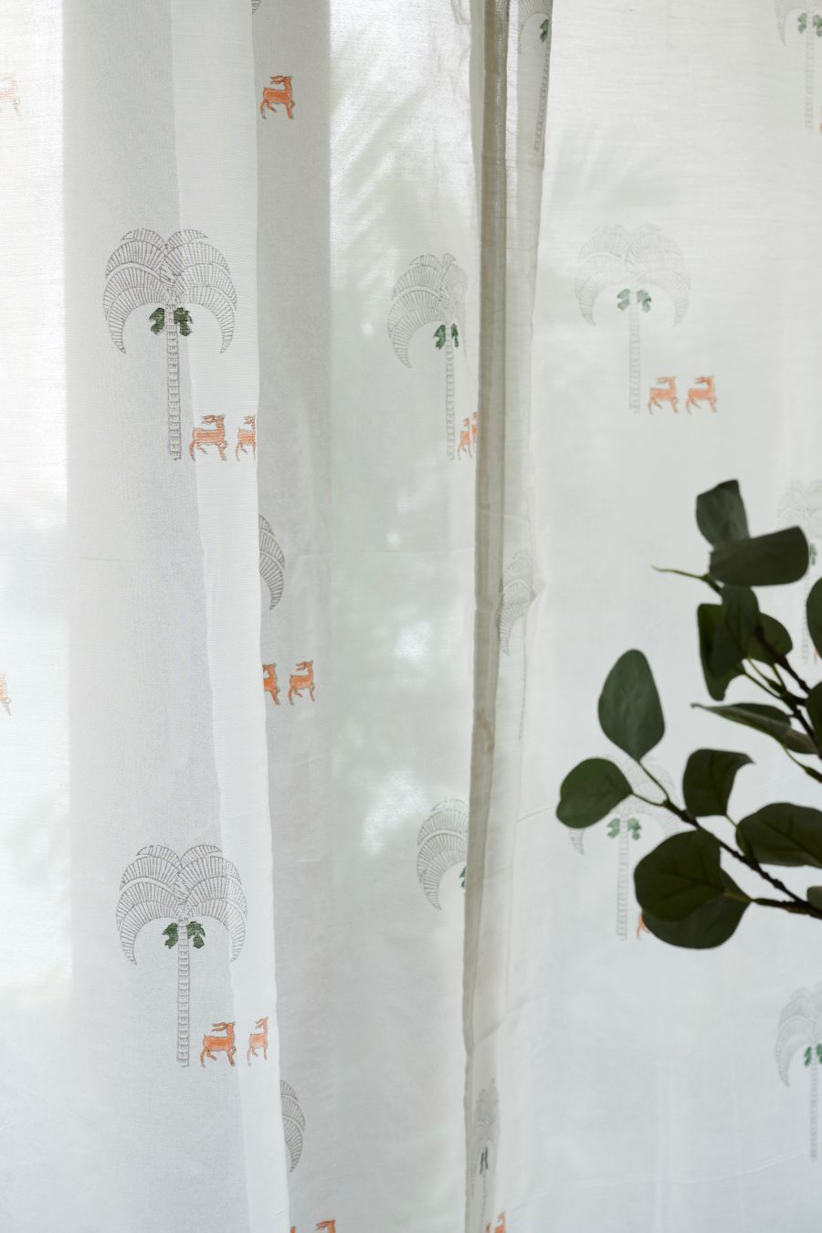 Woodland Sheer Curtain