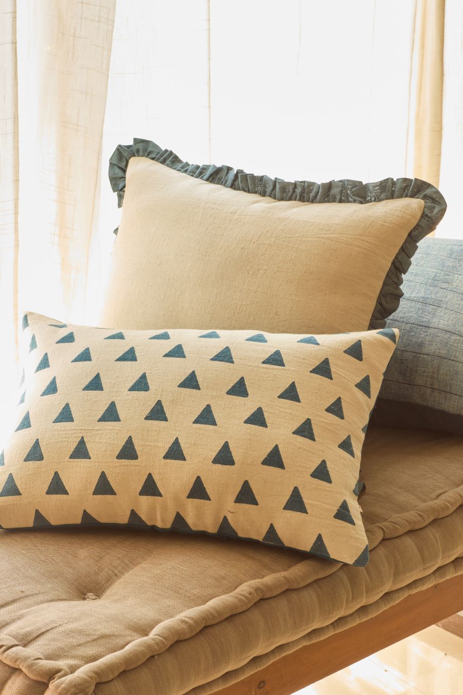 Indigo Peak Cushion