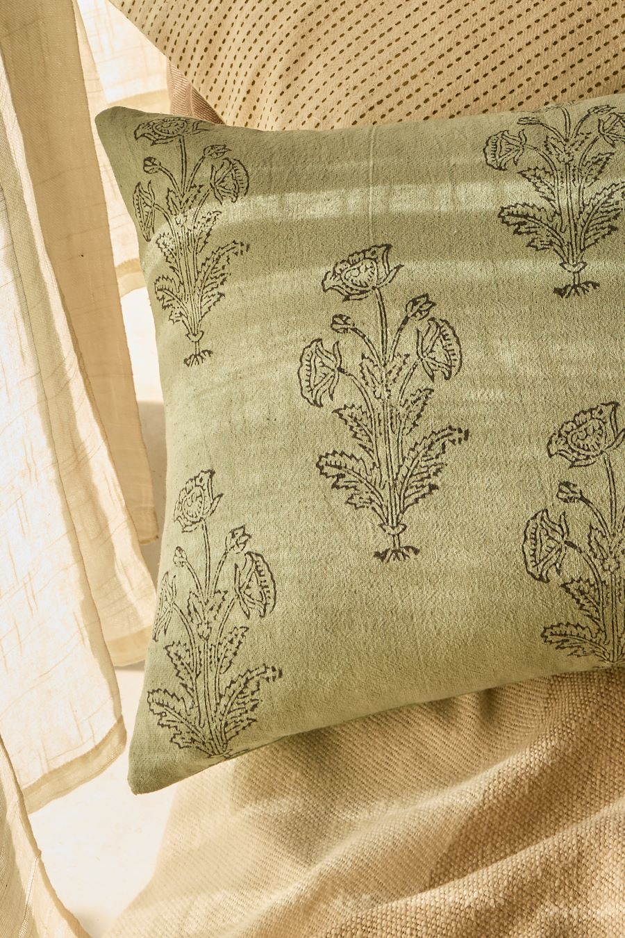 Sage Bloom Cushion