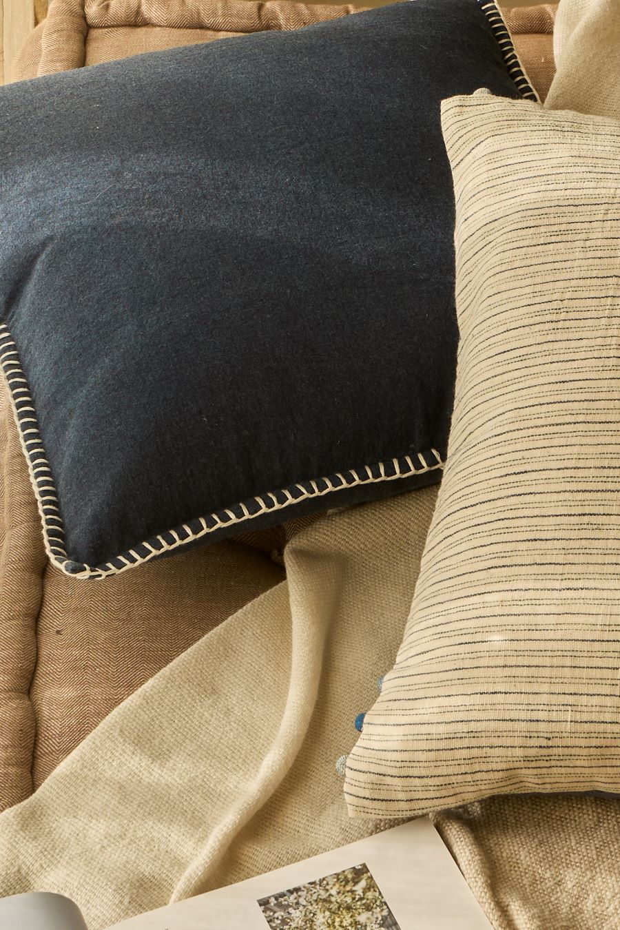 Indigo Edge Cushion