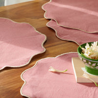 Lotus Table Mats in Pink (Set of 2)