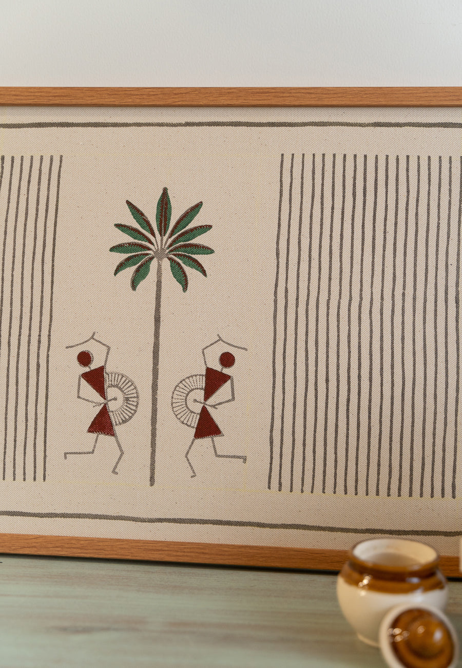 Tribal Tales Striped Artwork