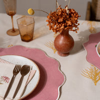 Lotus Table Mats in Pink (Set of 2)