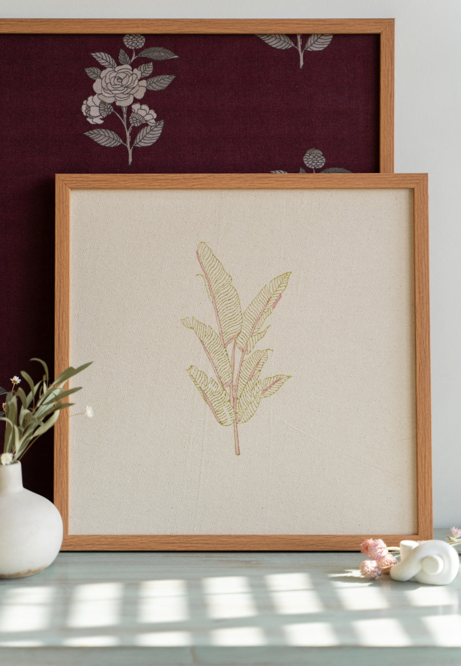 The Olive Banana Leaf Artwork