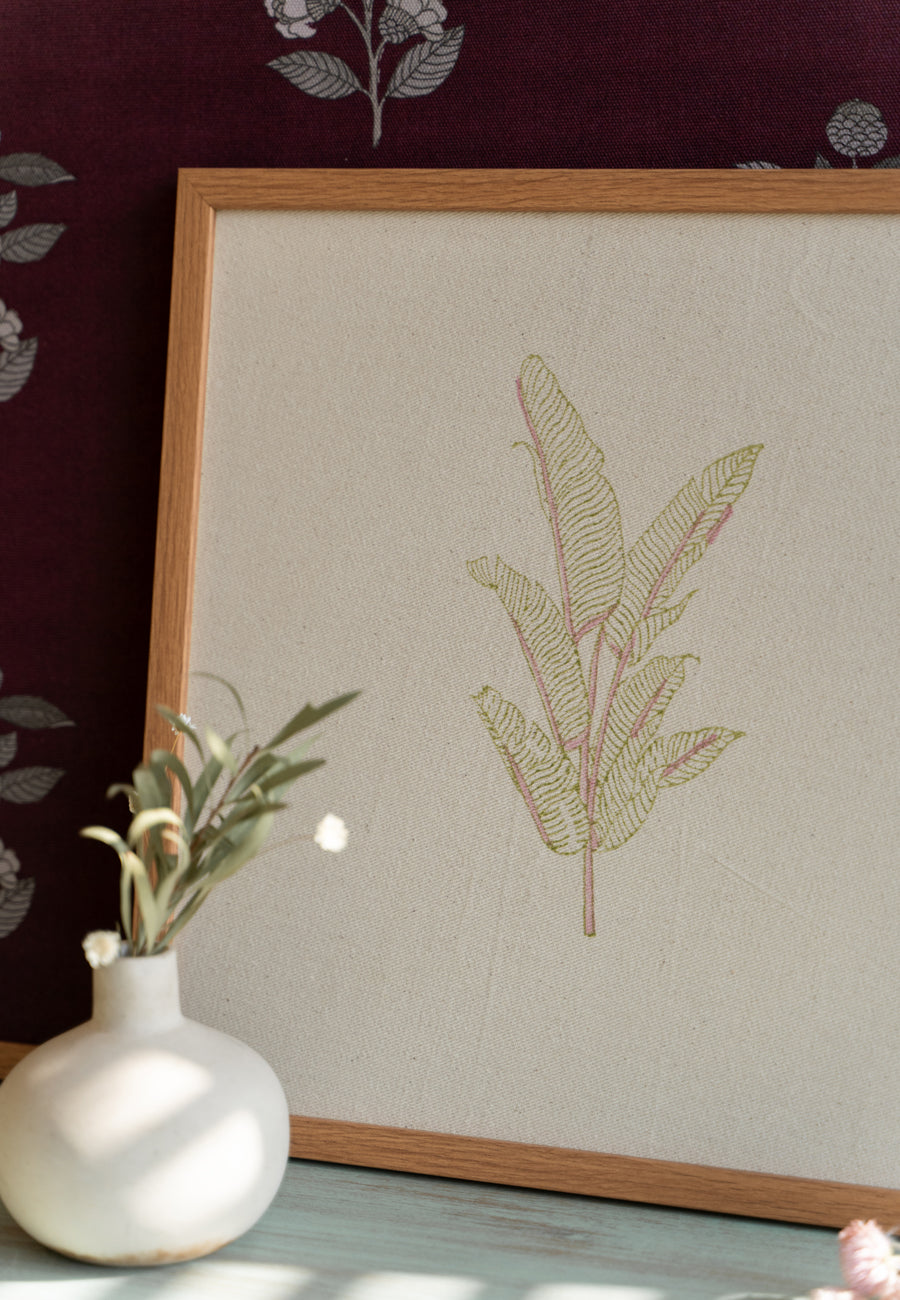 The Olive Banana Leaf Artwork