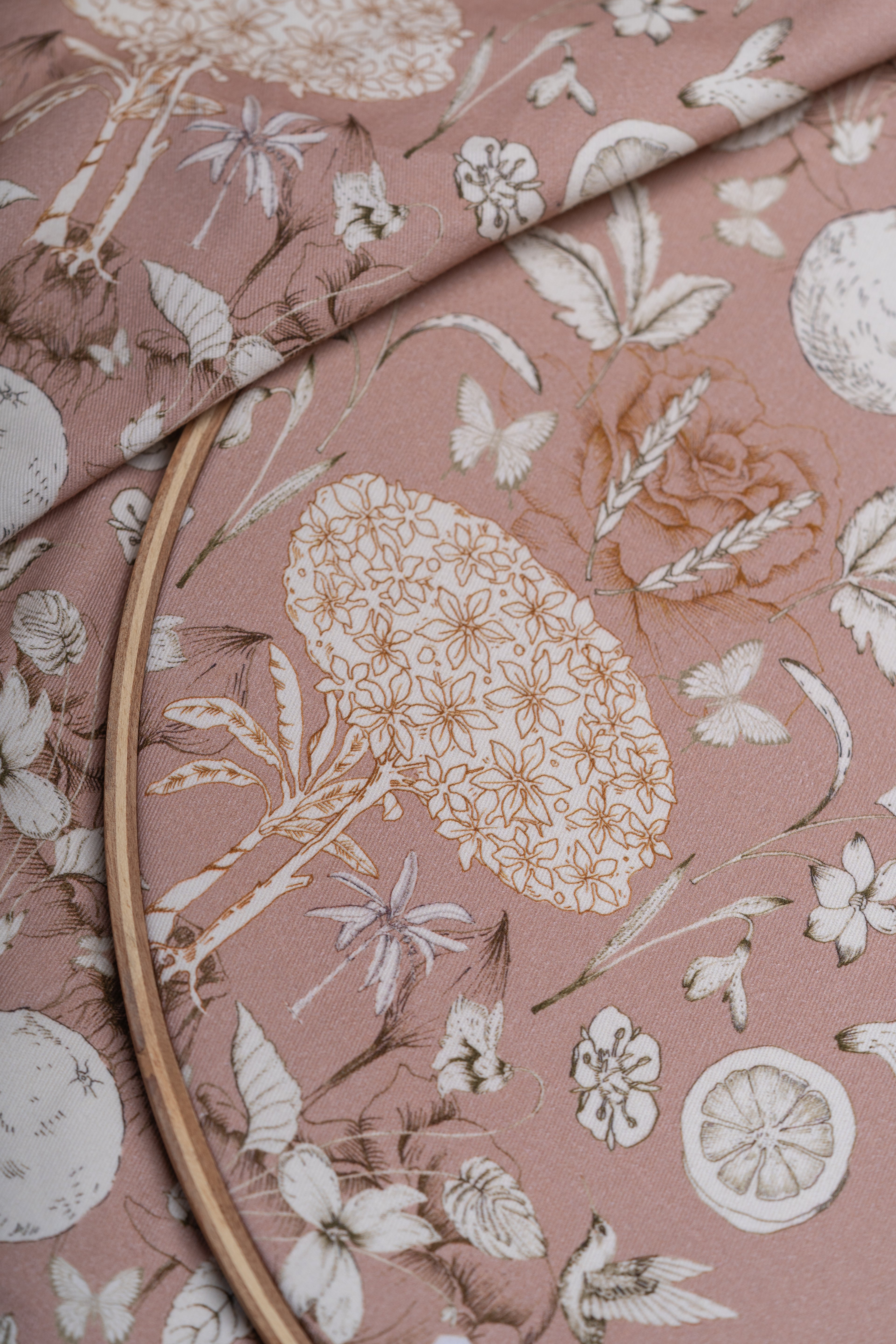 Tree of Life Fabric (Pink)