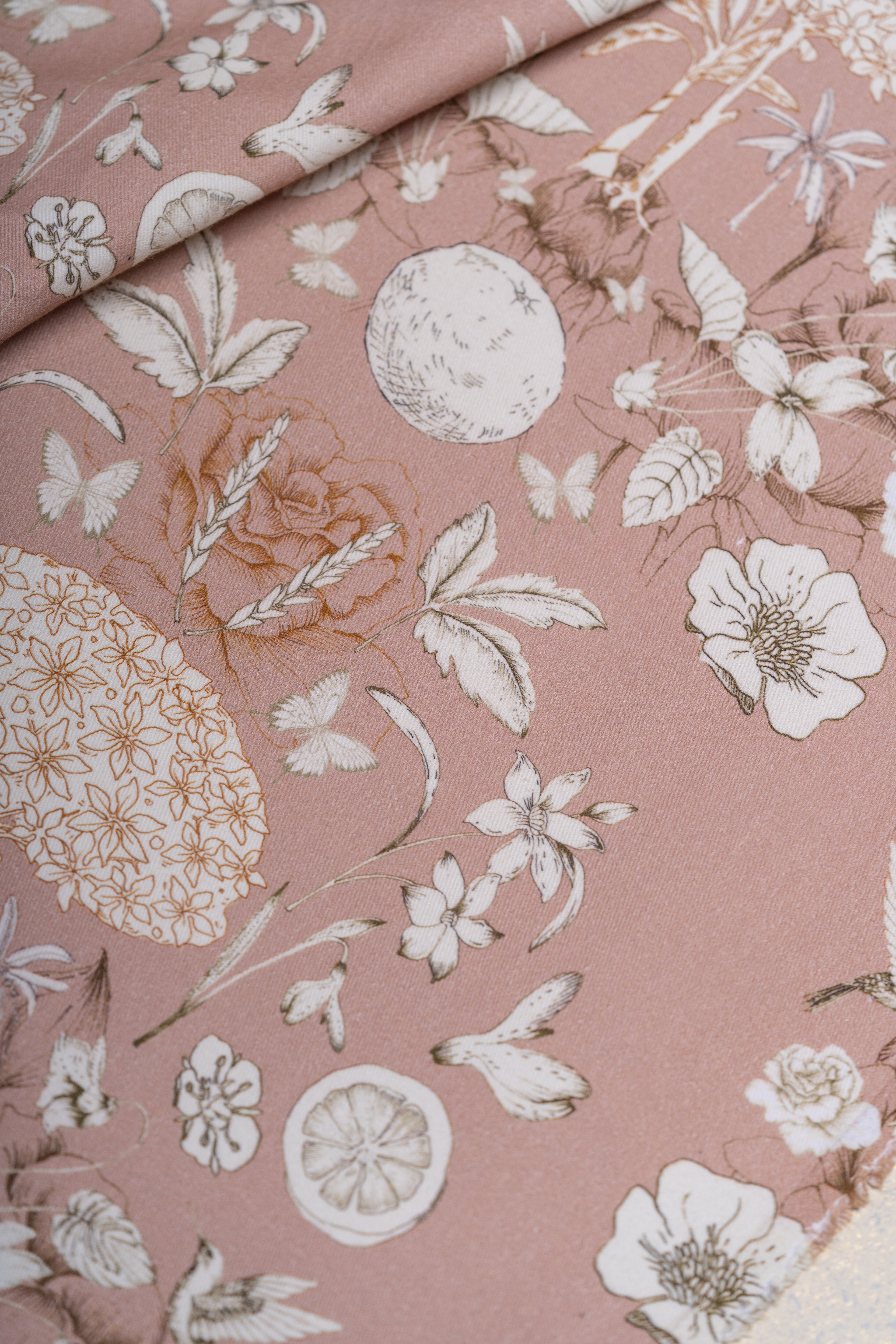 Tree of Life Fabric (Pink)