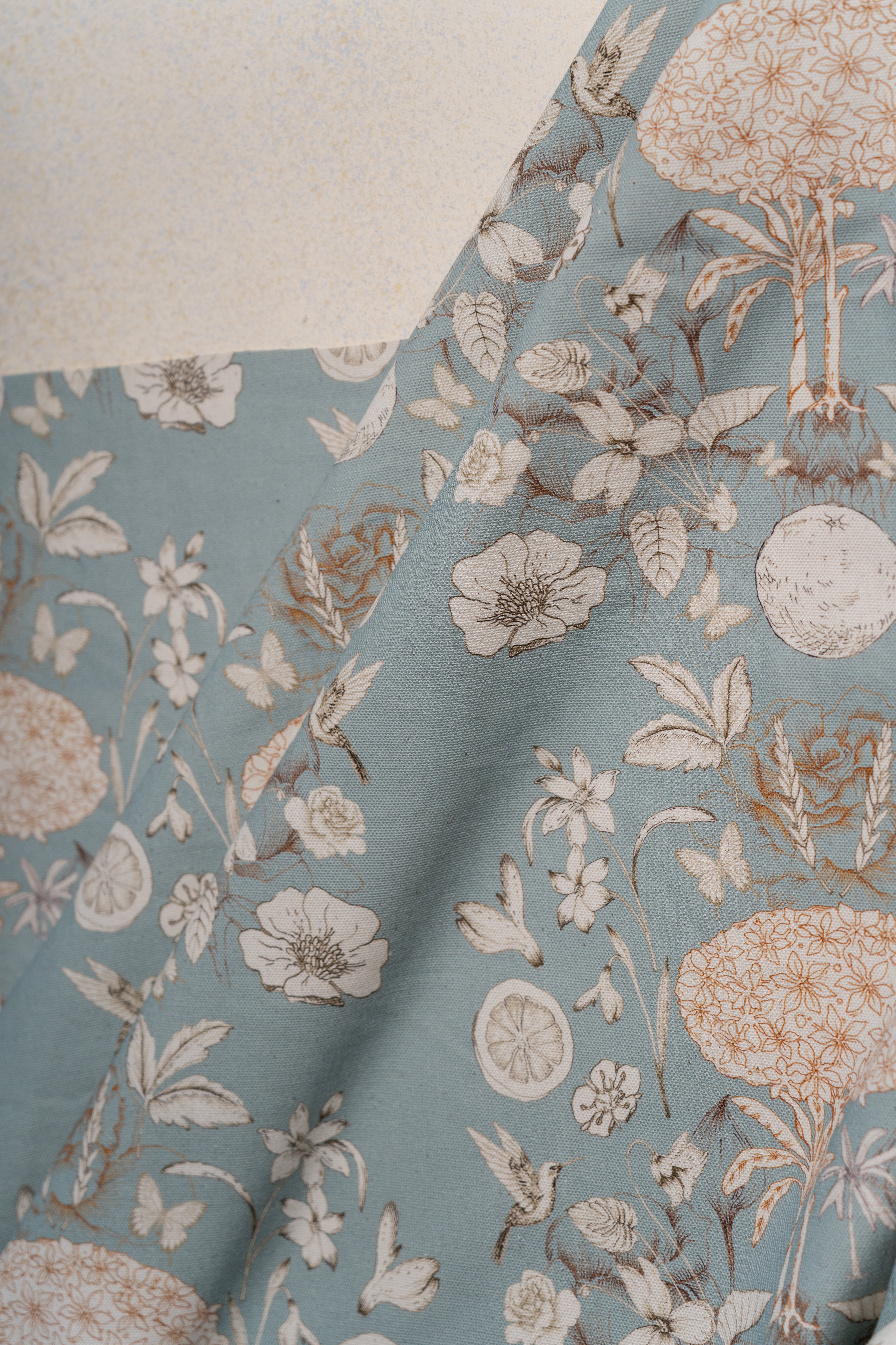 Tree of Life Fabric (Blue)