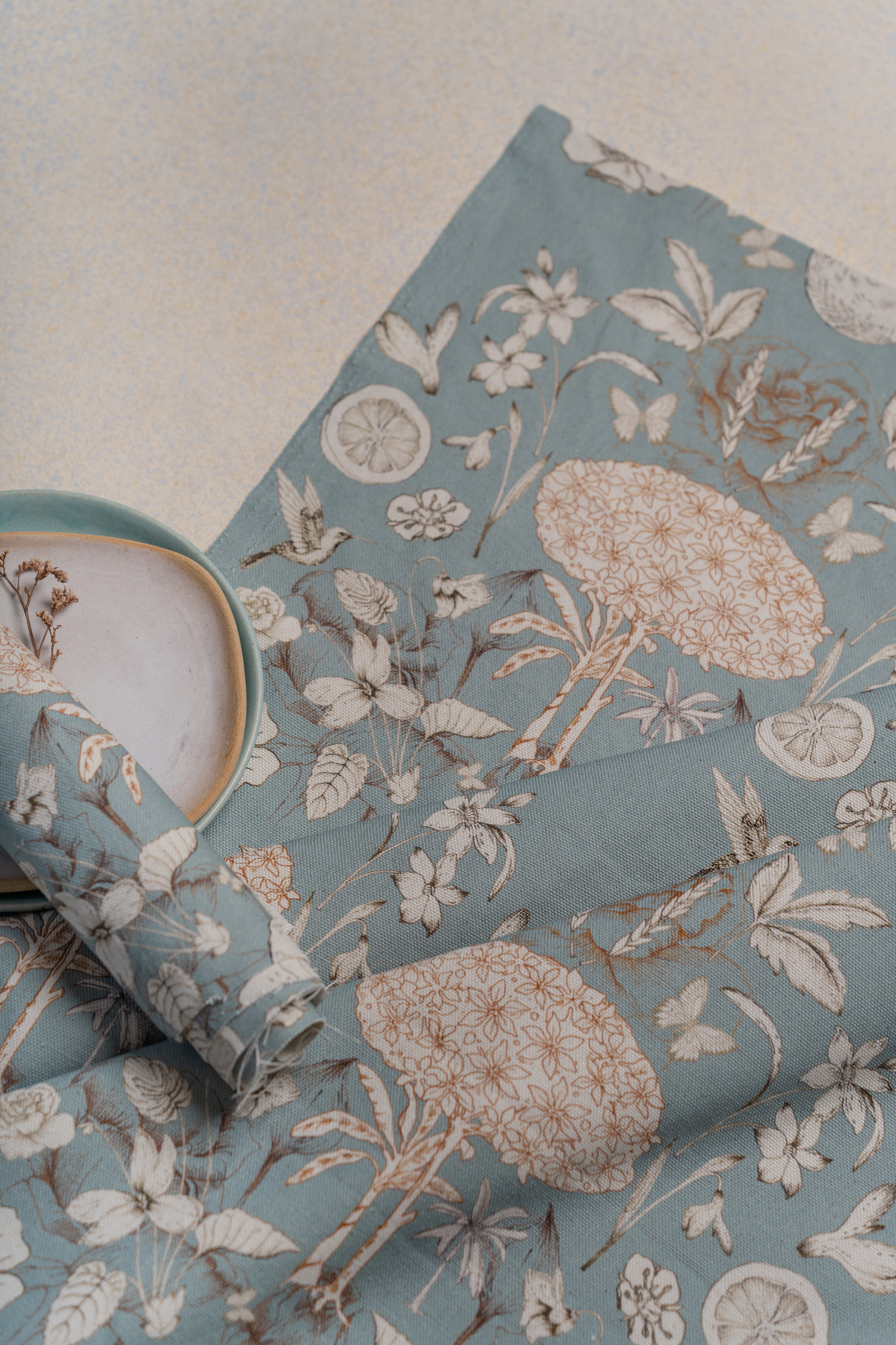 Tree of Life Fabric (Blue)