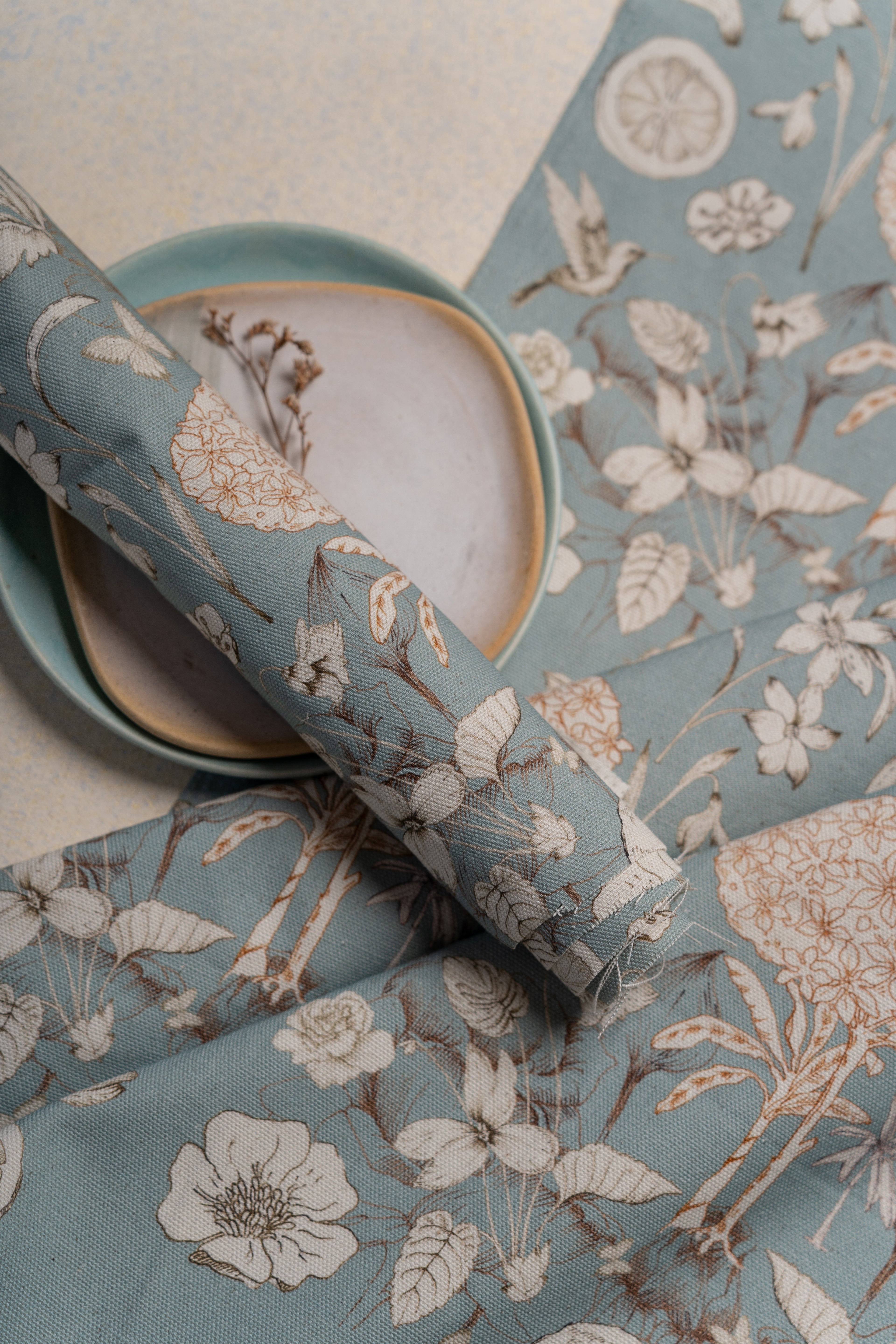 Tree of Life Fabric (Blue)