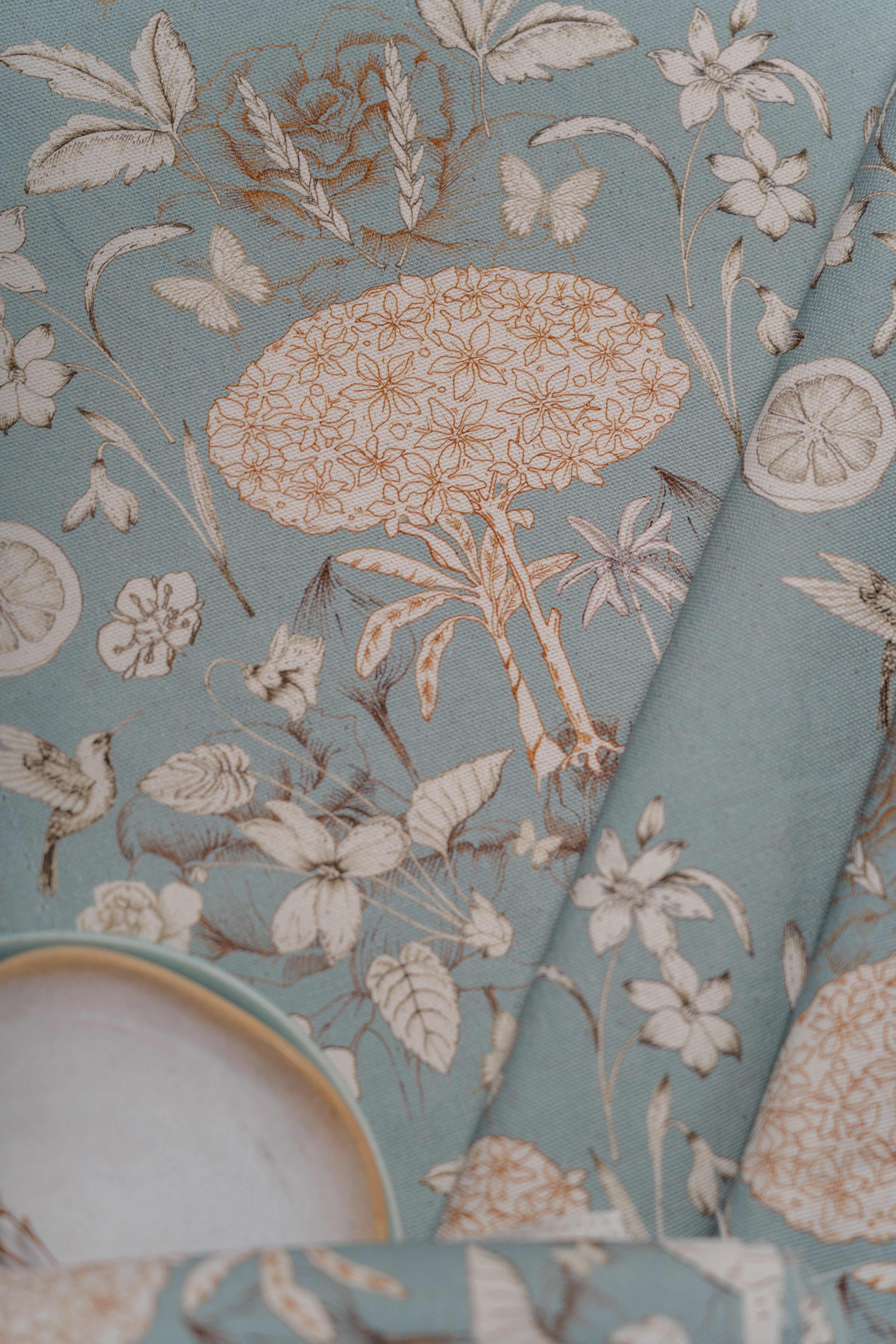 Tree of Life Fabric (Blue)