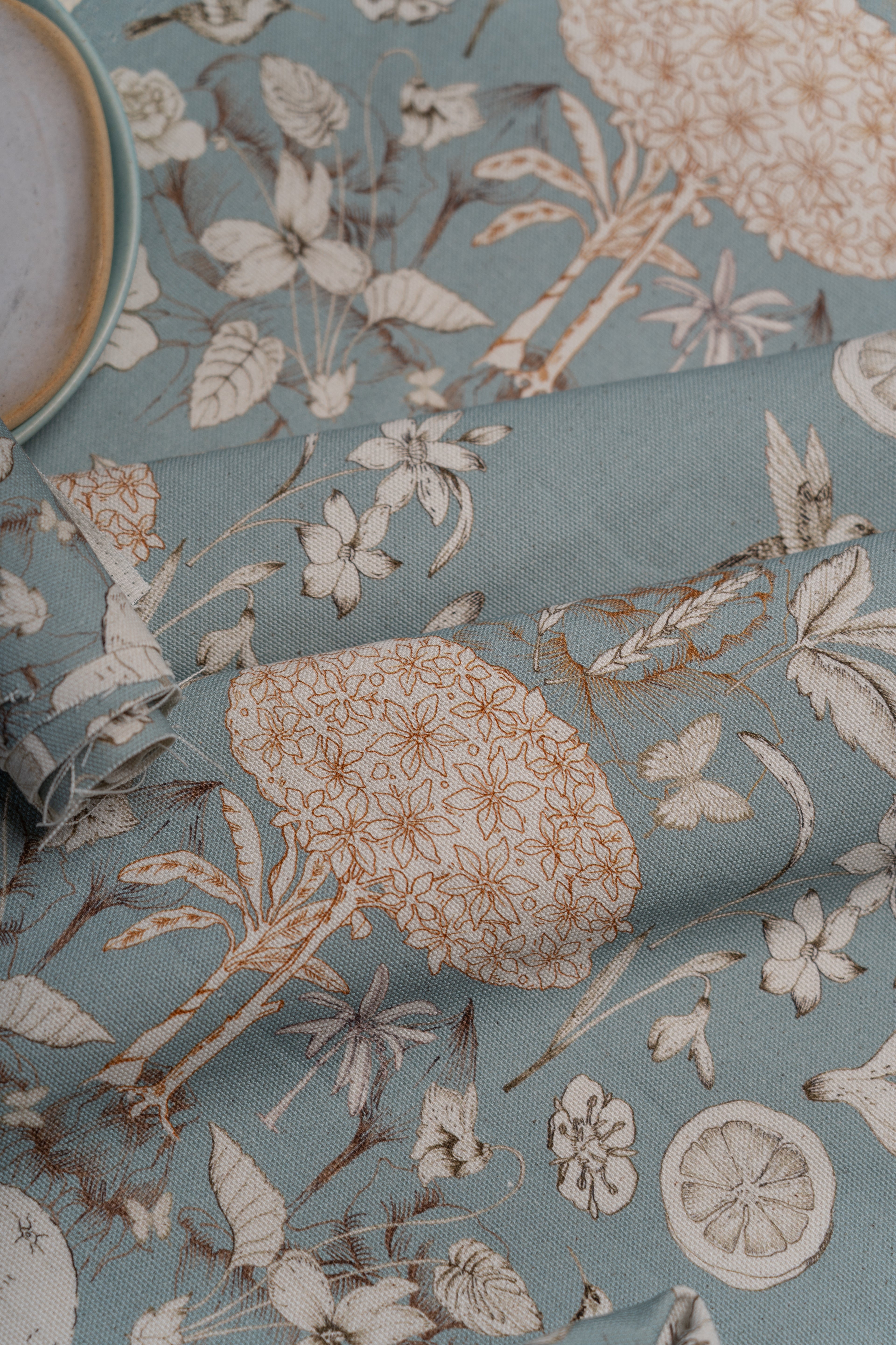 Tree of Life Fabric (Blue)