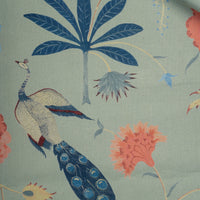 Peacock Poise Fabric