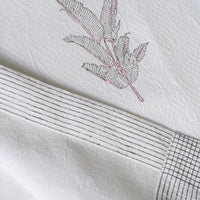 Noir Tropical Palm Cotton Bedspread (Includes lumbar)