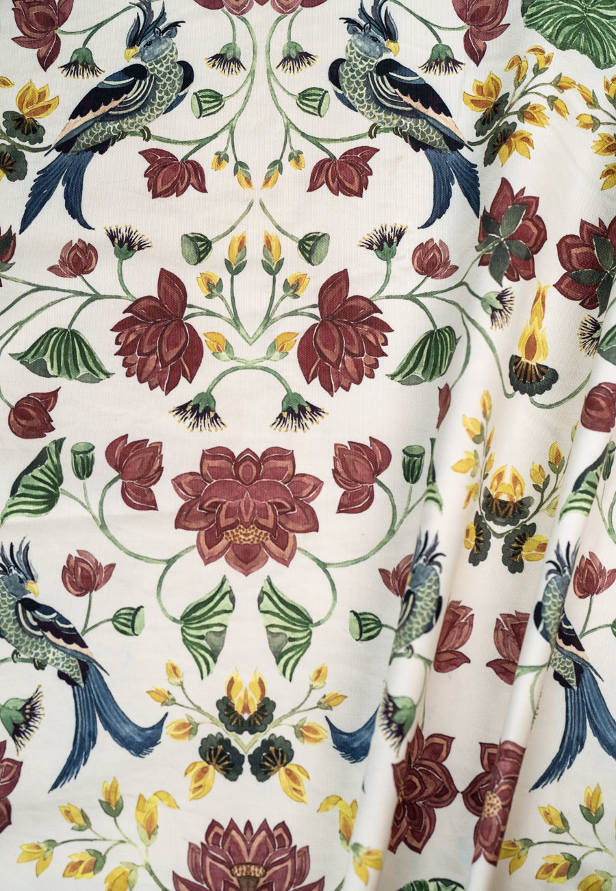 Indigo Paradise Fabric