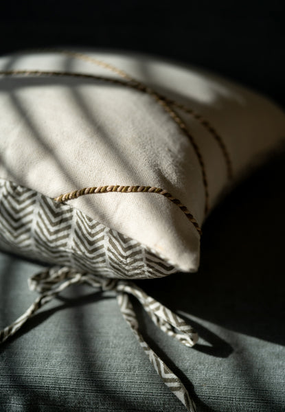 The Olive Knotted Cushion