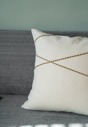 The Olive Knotted Cushion