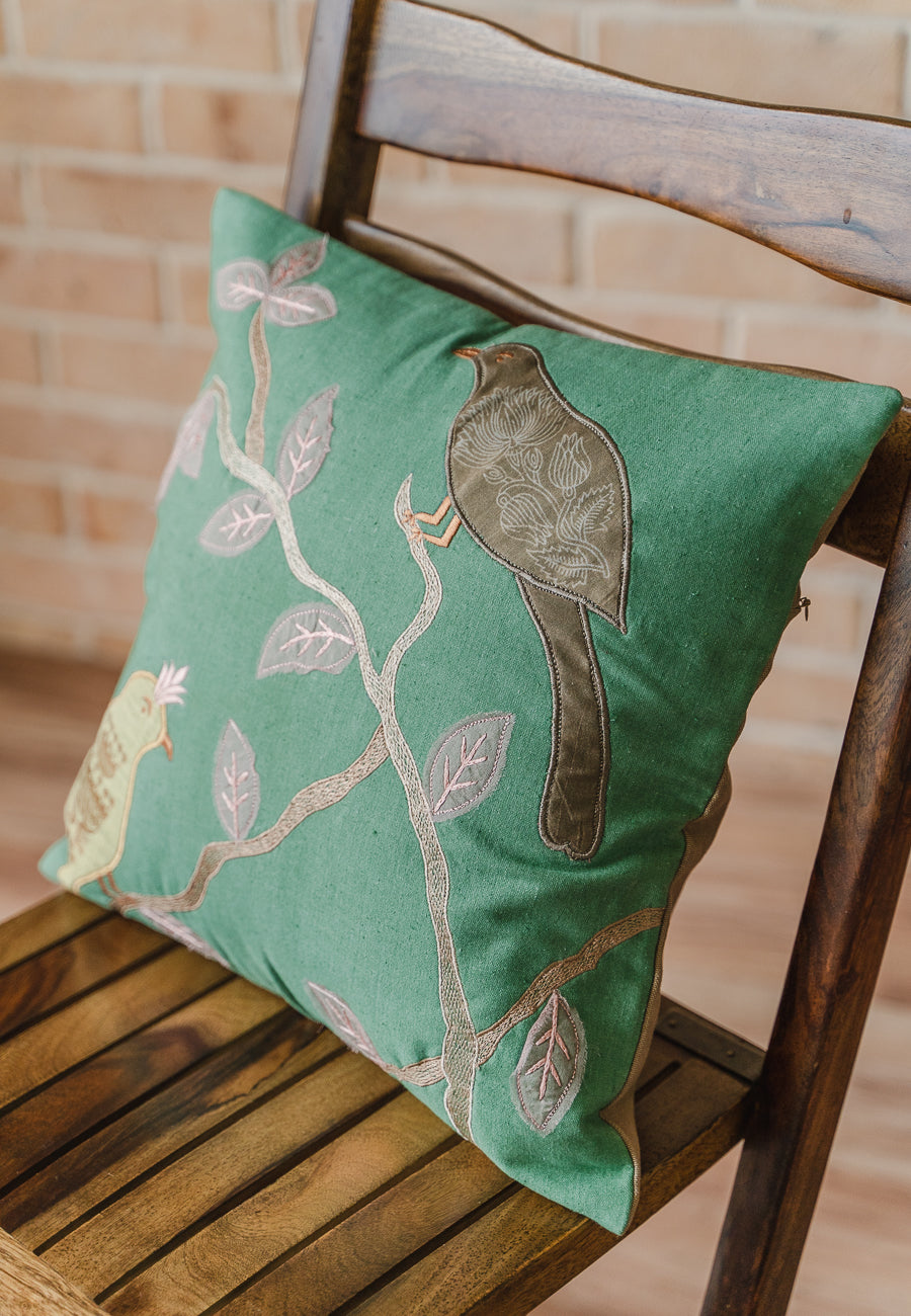 Love Birds Cushion Cover