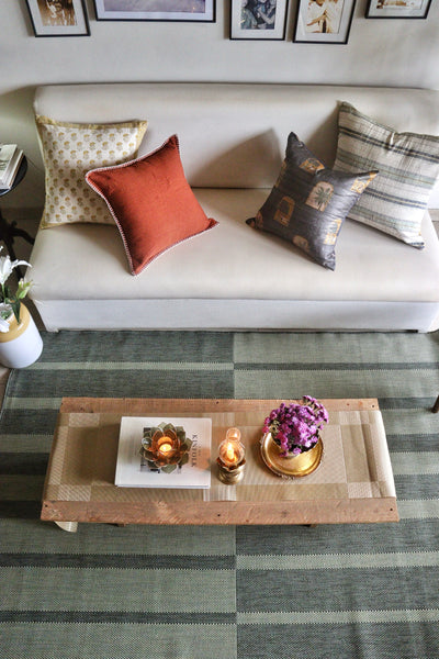 Rust Edge Cushion