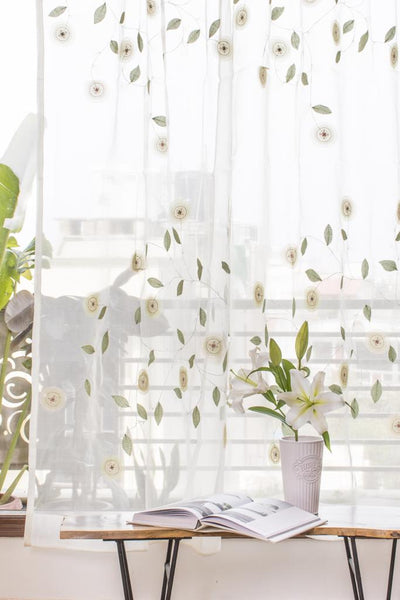Button Bloom Sheer