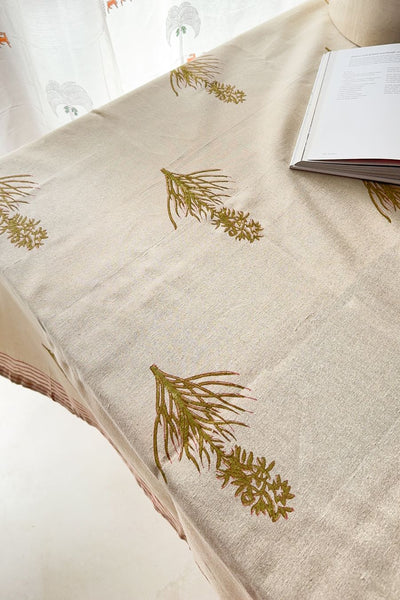 The Olive Leaf Table Cover