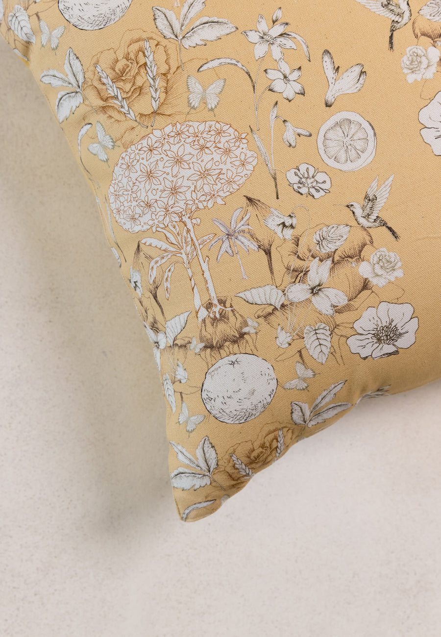 Tree of life Cushions in Yellow
