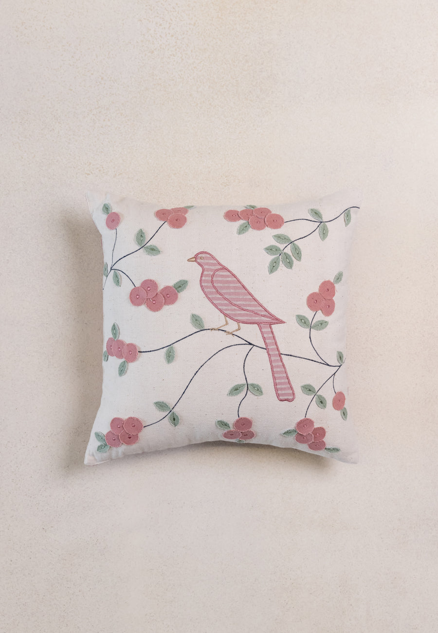 Birds of a feather Embroidered Cushions