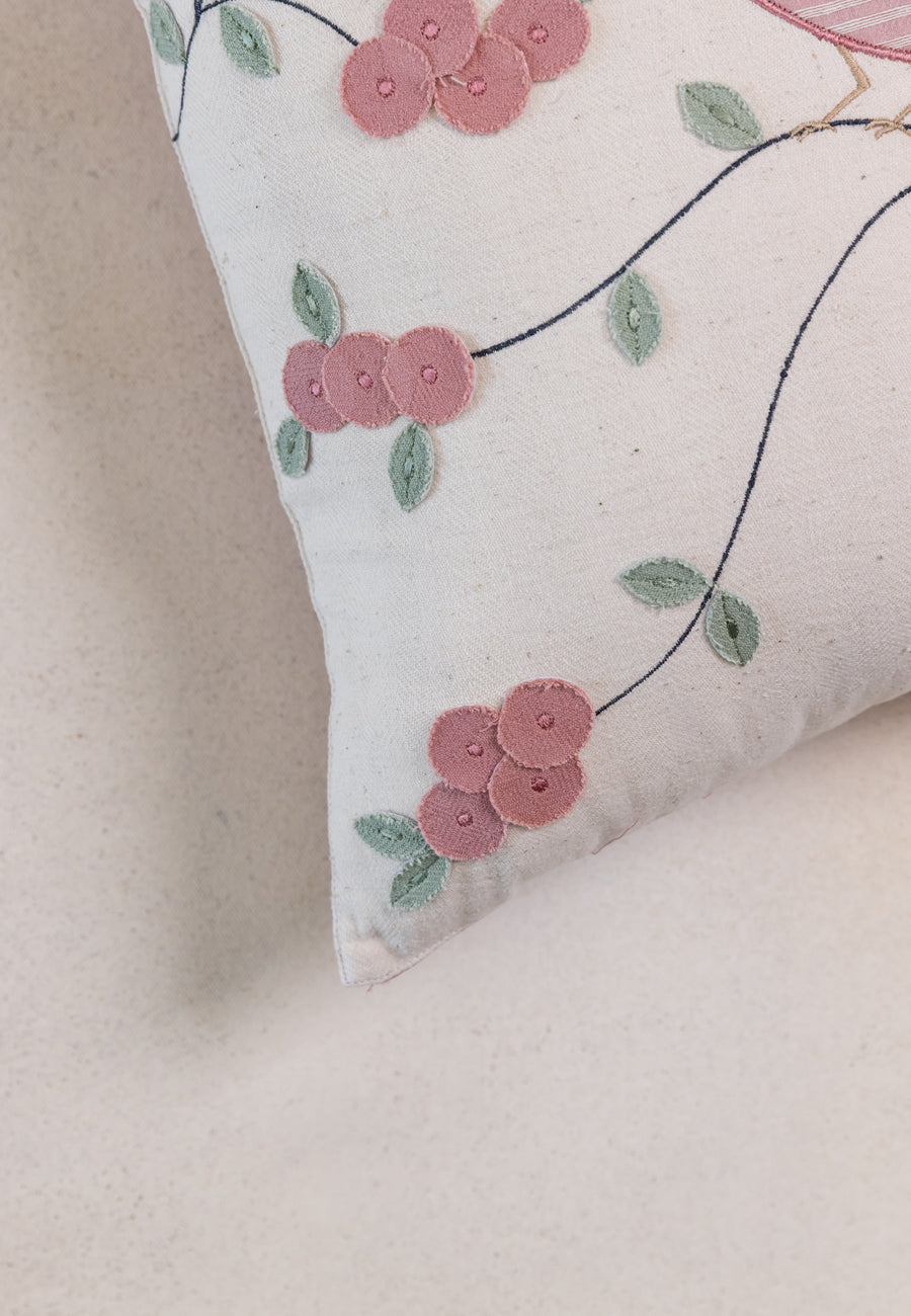 Birds of a feather Embroidered Cushions