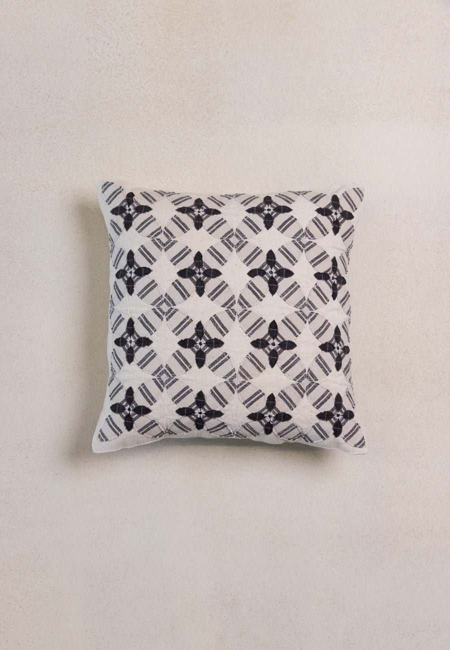 Patch of Geometry Black & White Cushions