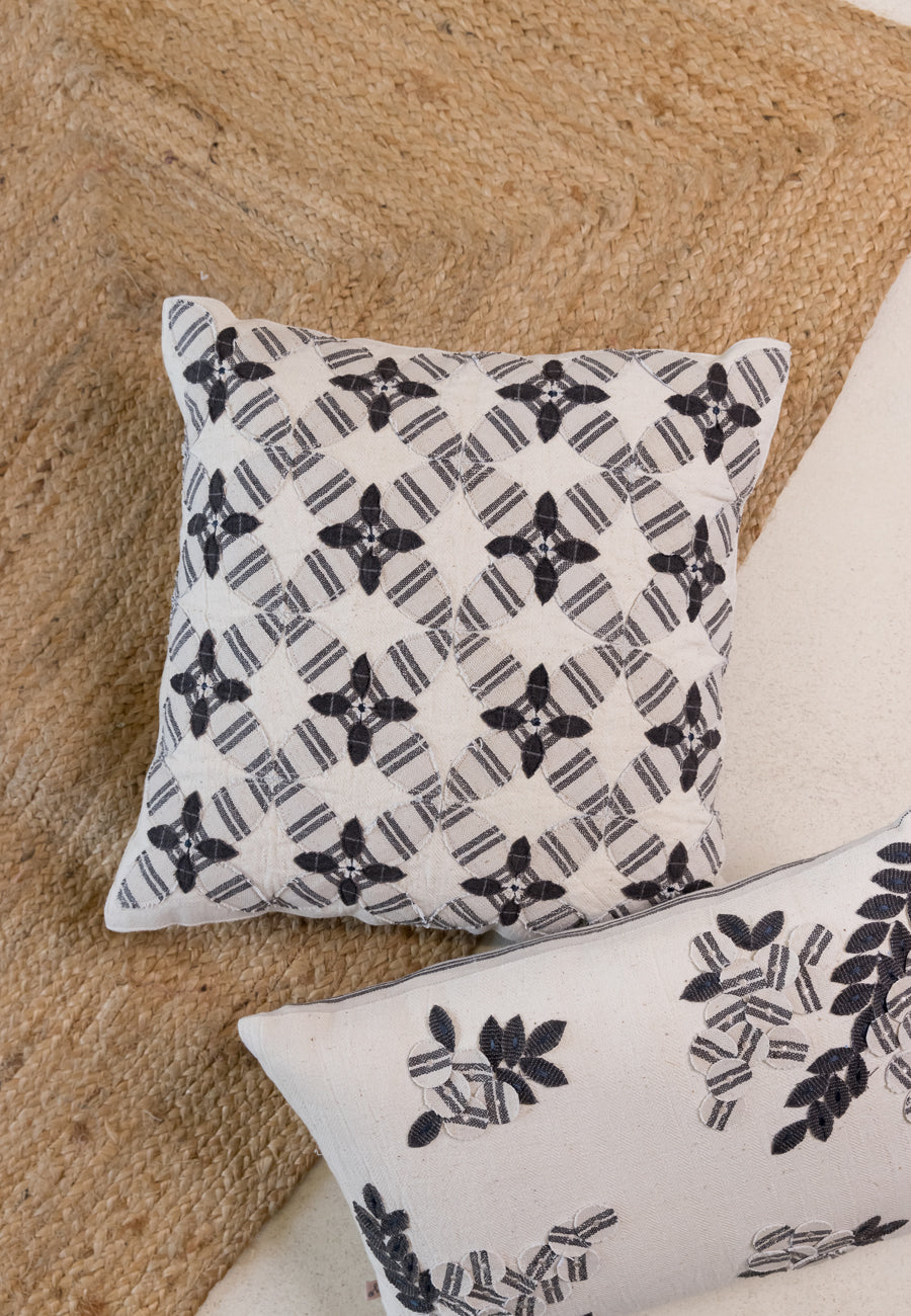 Patch of Geometry Black & White Cushions